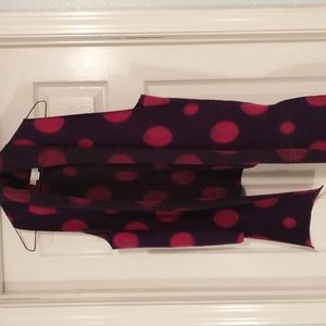 A pop of color, fun boiled wool best.